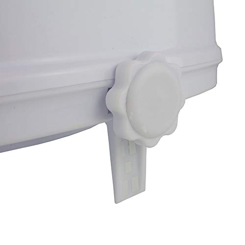 Mobiclinic, Elevador WC, Con tapa, 10 cm, Blanco, Titán