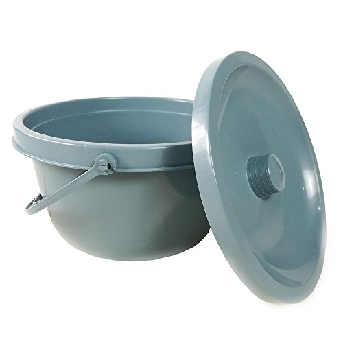 Mobiclinic, Muelle, Silla con WC, Silla inodoro para minusválidos, ancianos y discapacitados con ruedas, Silla orinal plegable, Reposabrazos, Asiento ergonómico, Conteras antideslizantes