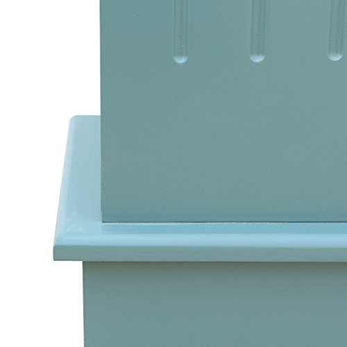 Mobili Rebecca® Marco de Chimenea Falsa para Pared Decoración Moderna Madera MDF Blanco Verde Dormitorio Sala de Estar (Cod. RE6054)