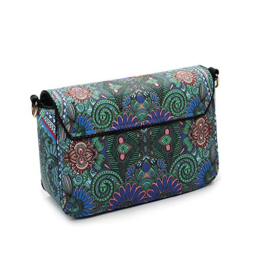 Mochila de mujer, bolso de hombro, bolso de mano, pu estampado, compras, compras, usar pasarelas simples y casuales