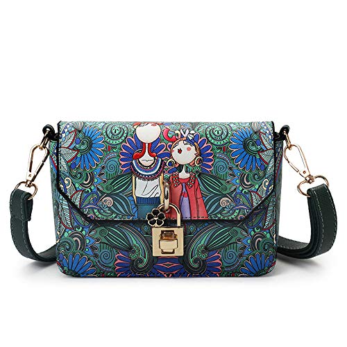 Mochila de mujer, bolso de hombro, bolso de mano, pu estampado, compras, compras, usar pasarelas simples y casuales