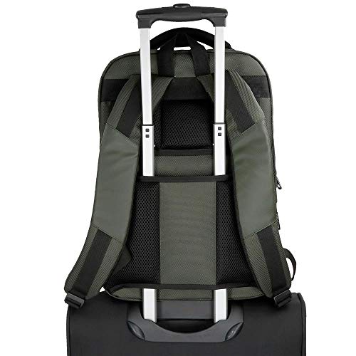 Mochila para portátil Pepe Jeans Bromley Verde 15,6" doble compartimento