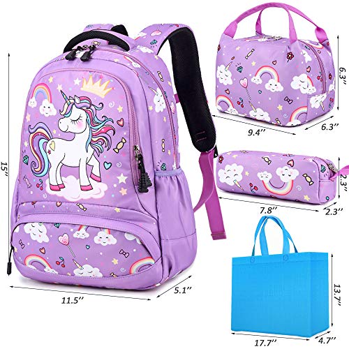 Mochila Unicornio Niña Mochila Escolar Bolso Niña Mochilas Colegio Niña Mochila Unicornio Infantil Mochilas Infantiles Regalo Adolescentes Chica