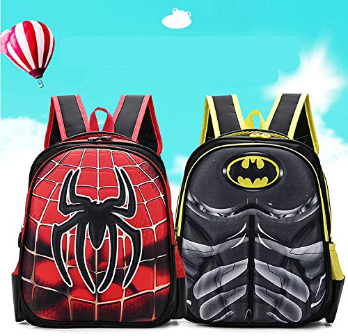 Mochilas Infantiles,Bolsa Escuela Mochila para Niños Superhéroe Bolsas de Libro de Jardín de Infantes Ajustables Mochila de Libro de Niñas de Escuela Primaria