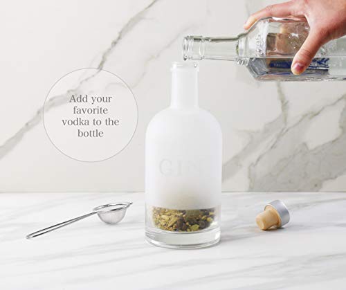 Modern Gourmet Foods, Set de regalo Make Your Own Gin, una Colección de Especias y Materiales para Elaborar Ginabra Casera (no contiene alcohol)