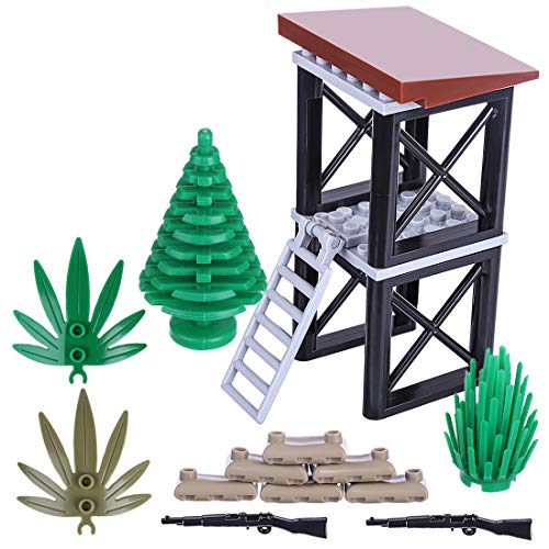 MOEGEN Juego Militar de Escena de Batalla Personalizado para Las Minifiguras del Equipo SWAT de la policía, combina los Bloques de construcción Principales