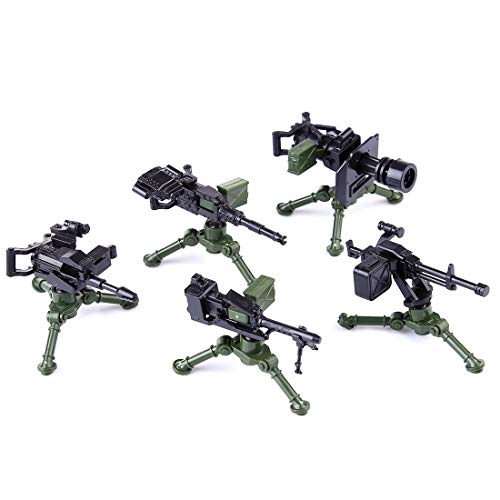 MOEGEN Juego Militar de Escena de Batalla Personalizado para Las Minifiguras del Equipo SWAT de la policía, combina los Bloques de construcción Principales