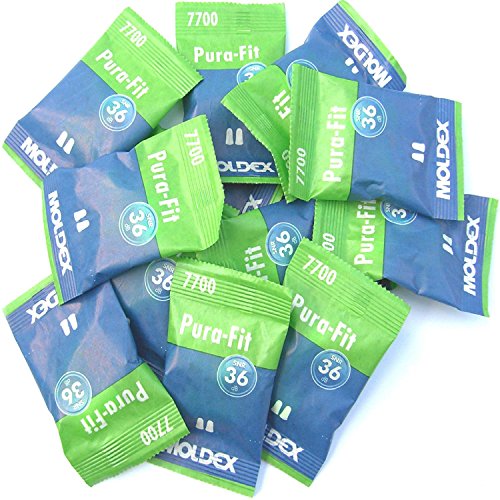 Moldex Pura Fit 7700 Tapones para los oídos, SNR 36 db