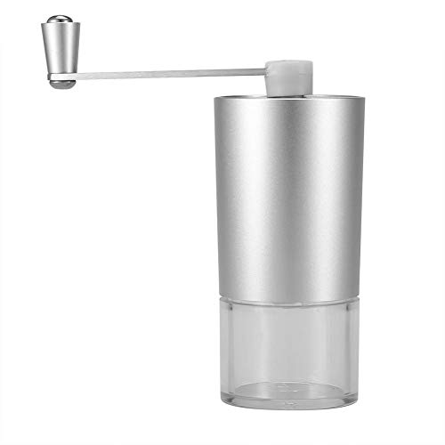 Molinillo de café manual portátil Molino de café de acero inoxidable Máquina de molienda de granos de café(20g (for 1-2 people))