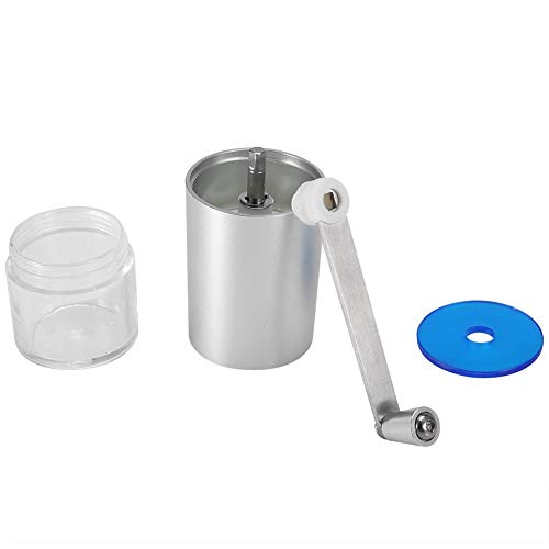 Molinillo de café, molinillo de café manual Máquina de molienda de granos de acero inoxidable para moler granos, semillas de sésamo, maní, regalo para amantes o amigos(20g (for 1-2 people))