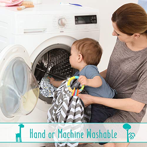 Momcozy Sábana Minicuna 80x50cm/80x40cm/90x40cm/90x55cm Cubre Colchón/Protector Colchón Cuna, para Capazo/Carro de bebé,100% Algodón,Elástico se Adapta a Julius Zöllner,Träumeland,Alvi,FabiMax