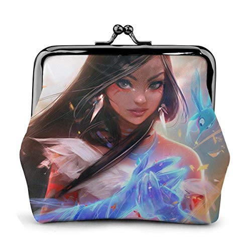 Monedero Pocahontas Rainbow Sunset monedero monedero monedero monedero monedero monedero monedero de tarjetas de crédito con cierre de hebilla exquisita para maquillaje de teléfono celular para mujer