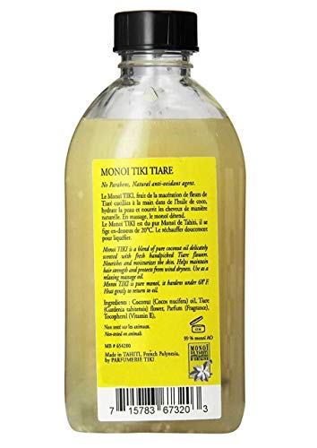 MONOI TIARE - Coconut Oil, Gardenia (Tiare) - 4 oz