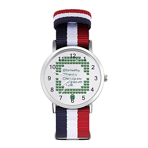 Monster of The Pocket Green Trainer Tips - Reloj de pulsera trenzado, con escala, color verde