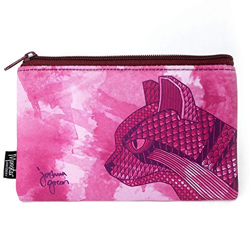 Monster Stationery - Estuche de neopreno con un solo bolsillo, diseño de Joshua verde, uno de cada uno