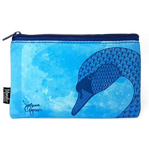 Monster Stationery - Estuche de neopreno con un solo bolsillo, diseño de Joshua verde, uno de cada uno