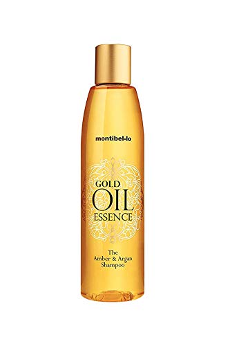 Montibel-Lo Gold Oil Essence Amber y Argan, Champú, 250 ml