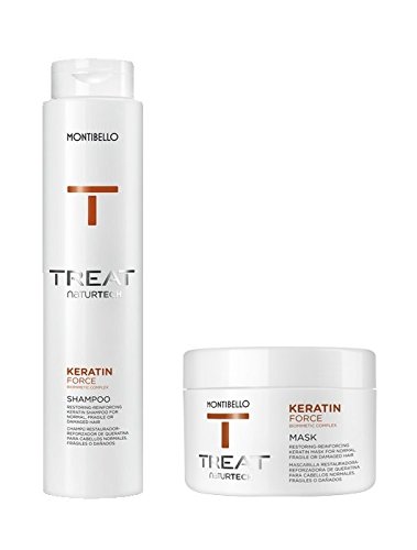 MONTIBELLO TREAT KERATIN FORCE_Champú 300ml+Mask 200ml