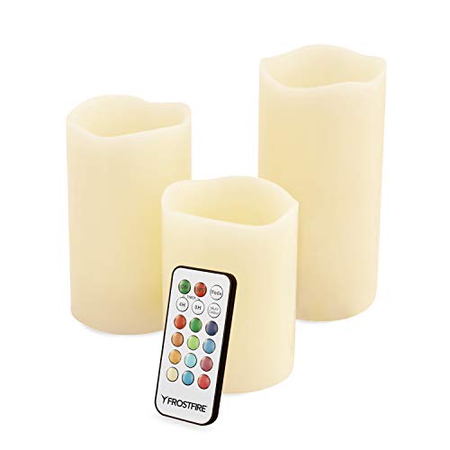 Mooncandles Vainilla - Vela aromática de cera con mando a distancia que cambia de color