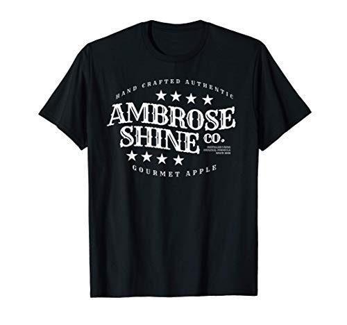 Moonshine Moonshiner Ambrose Groumet Manzana Camiseta
