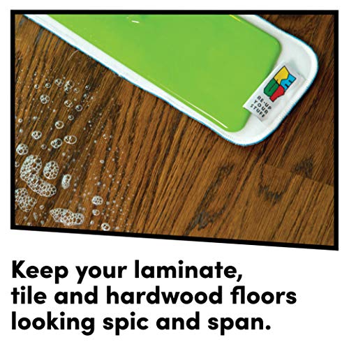 Mopa de Microfibra Cabecera de Repuesto para Trapeadora Re-Up (Seco/Mojado) compatibles con Bona Floor Care System (Paquete de 5)