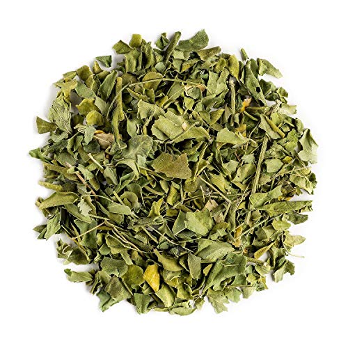 Moringa oleifera orgánica infusión - Ideal para ensaladas y sopas - Infusión de aceite de ben en hoja suelta - Moringaceae - Tisana Marango 100g