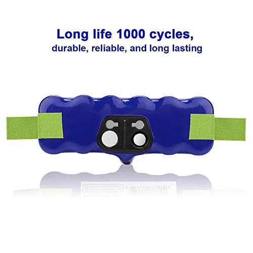 morpilot Batería de Reemplazo para iRobot Roomba 14.4V 4050mAh Extendida Vida de 1000 Ciclos Compatible con iRobot Roomba Serie 500 600 700 800 900, Accesorios para Serie 500 600 700 800