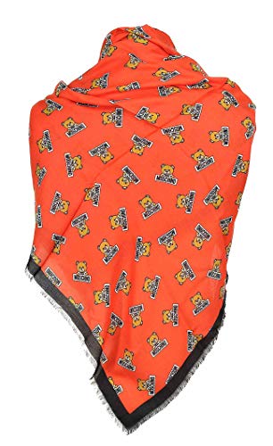 Moschino - Chal de Mujer Oso Rojo