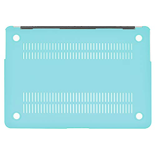 MOSISO Funda Dura Compatible con MacBook Air 13 Pulgadas (A1369 / A1466, Versión 2010-2017), Ultra Delgado Carcasa Rígida Protector de Plástico Cubierta, Turquesa