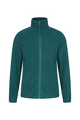 Mountain Warehouse Chaqueta Fell 3 en 1 para Mujer - Abrigo Impermeable, Chaquetas Ajustables con Capucha, Bolsillos con Cremallera, Capucha Plegable - para el Invierno Verde 40