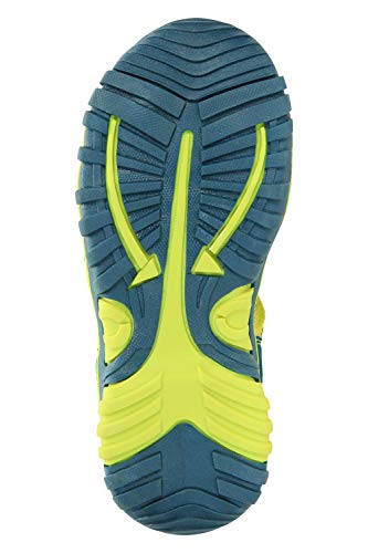 Mountain Warehouse Sandalias Bay para niños - De Neopreno, duraderas y Ajustables - Ideal para la Piscina, la Playa, Viajes y en Verano Verde 28