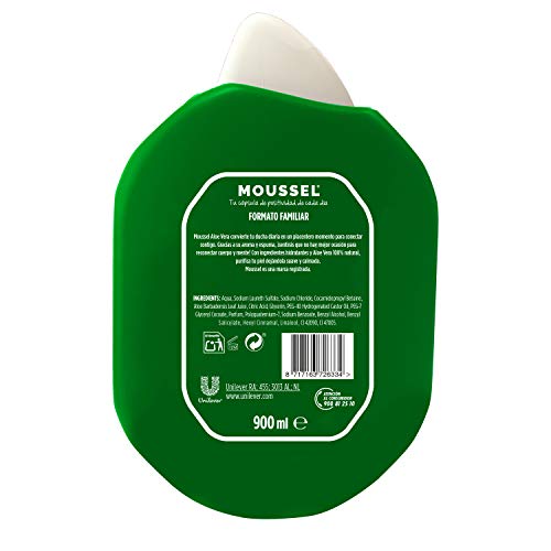 Moussel, Gel y jabón (Aloe vera) - 900 ml.