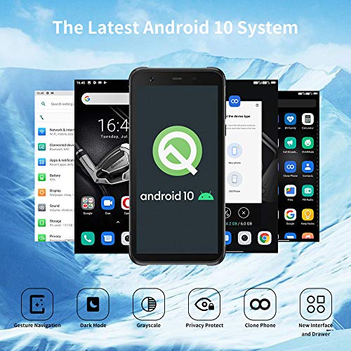 Móvil Resistente, Blackview BV6300 Pro Android 10 Smartphone 4G con Cámara Cuádruple 16MP+13MP, Helio P70 Octa-Core, 6GB+128GB-SD 128GB, Batería 4380mAh, 5.7” HD+ Telefono Movil Antigolpes, NFC/GPS