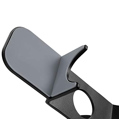 MoYouno Soporte para secador de Pelo supersónico Dyson, Organizador de baño para Herramientas de Cuidado de secador de Pelo Dyson, Soporte para Boquilla, Soporte para Enchufe (Black)