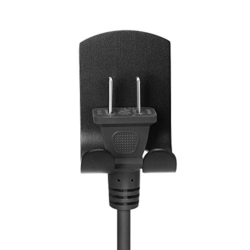 MoYouno Soporte para secador de Pelo supersónico Dyson, Organizador de baño para Herramientas de Cuidado de secador de Pelo Dyson, Soporte para Boquilla, Soporte para Enchufe (Black)