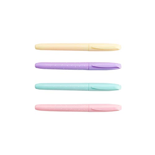 Mr. Wonderful Highlighter Set to Make Your Notes Shine, Multicolor, Talla única