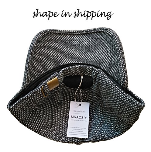 MRACSIY Gorra de béisbol Unisex Gorras de béisbol Gris 56-60cm