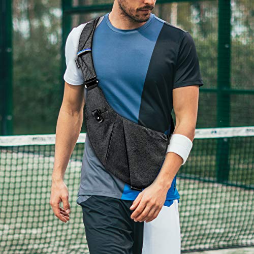 MRang Bolsa de Hombro Mochila Pecho Bolso Pecho Hombre Mochilas Ligeras Bolsas de Deporte Gym Bandolera Bolsa para Ciclismo Senderismo Escuela Viajar