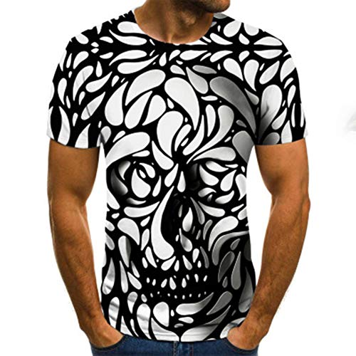 Mr.BaoLong&Miss.GO Hombres Nueva Camiseta Personalizada Camisetas De Impresión 3D Tops Deportivos Casuales Y Cómodos Hombres Camisetas De Manga Corta Camisetas