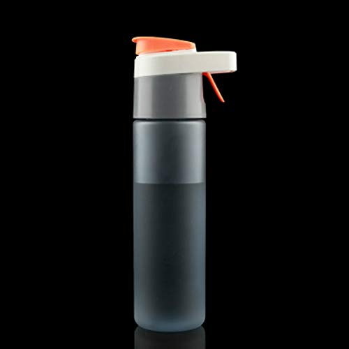 MSNLY Botella de Deportes al Aire Libre Creativa Taza de Espacio de Verano portátil Taza de plástico Grande Taza de Agua de Spray Botella de Agua
