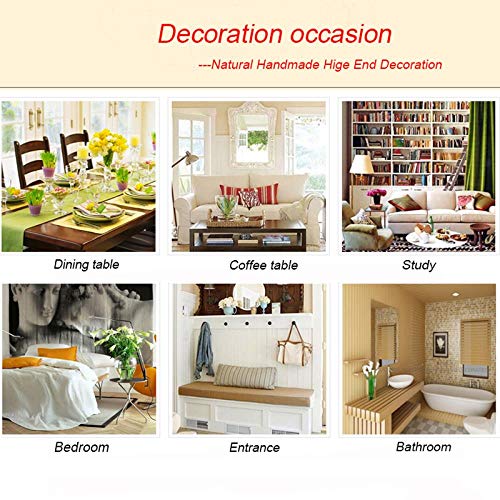 MSSZH Flor Artificial Cinco Hortensias De Mallorca Hortensia De Lana Flor De La Decoración del Jardín De La Casa, Rosa Claro, 42 Cm