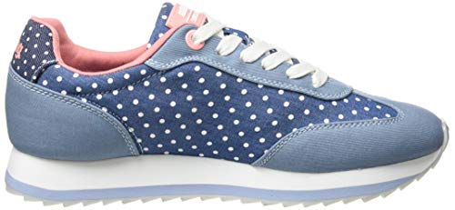 MTNG Attitude 69145, Zapatillas para Mujer, Azul (/Puntini Azul Claro C49334), 39 EU