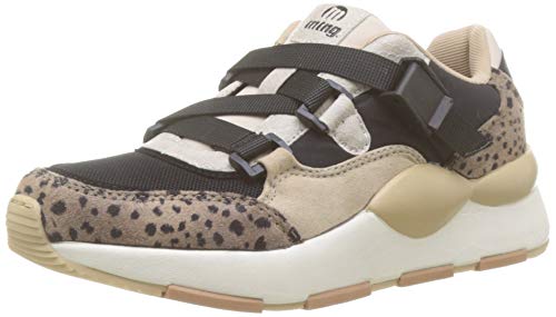 MTNG Attitude 69635, Zapatillas para Mujer, Multicolor (Guepardo Piedra/Negro C47421), 37 EU