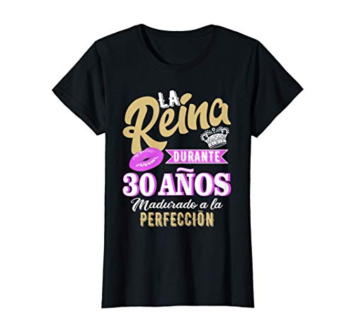 Mujer Regalo 30 cumpleaños mujeres nacido en 1990 30 años Camiseta