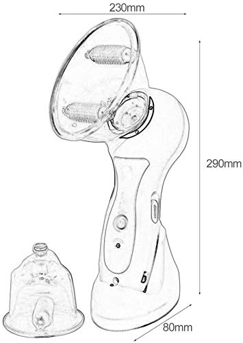 Mujeres Masaje De Mama Completo Leche Vacío Celulitis Masajeador Terapia Ventosas Terapia Ventosas Celulitis