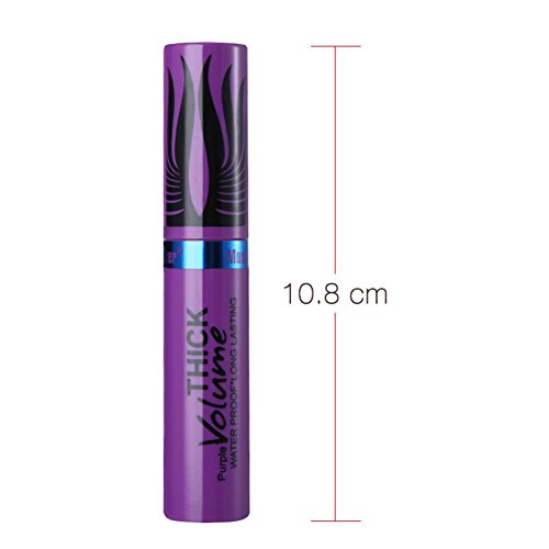 Multicolor naturales extensión deslumbrantes pestañas pestañas de curling de pestañas de kosmetisches Negro Azul Lila Brown verde para uso diario, fiestas o Club Bing