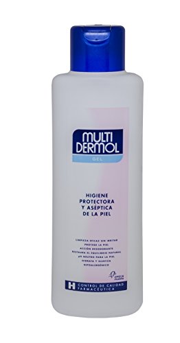 Multidermol Gel - Higiene Protectora y Aséptica de la Piel, Acción Desodorante, 750 ml