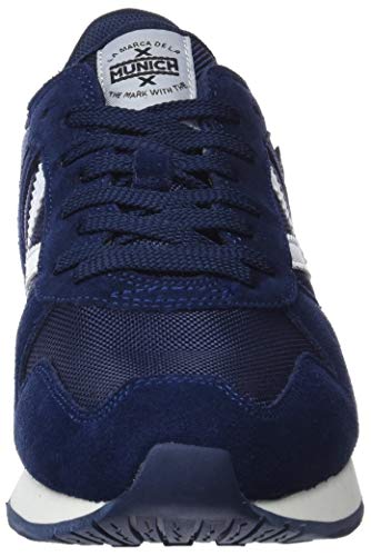 Munich Massana, Zapatillas de Deporte para Hombre, Azul (Marino 301), 42 EU