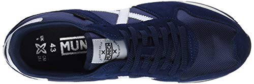 Munich Massana, Zapatillas de Deporte para Hombre, Azul (Marino 301), 43 EU