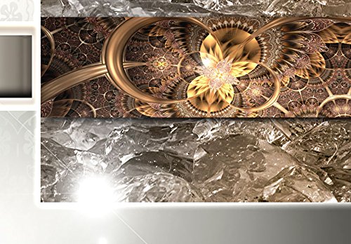 murando - Cuadro en Lienzo 200x100 cm Buda - Abstracto Impresión de 5 Piezas Material Tejido no Tejido Impresión Artística Imagen Gráfica Decoracion de Pared 020113-289